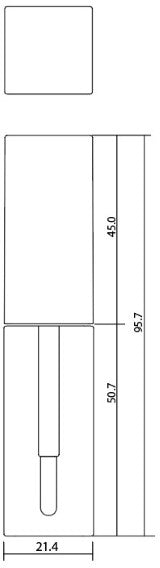 Rectangle Lip Gloss(Long Cap Type)