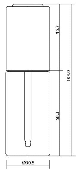 Auto Dropper Glass Container